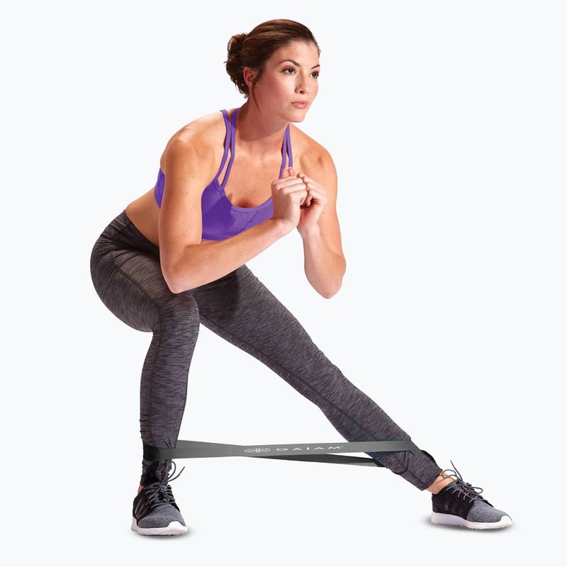 Set di bande elastiche per allenamento Zestaw Gaiam Restore Mini Band Kit 3 szt. green/blue/navy 2