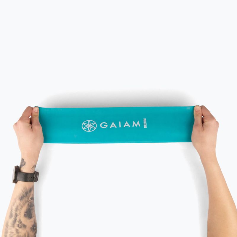 Set di bande elastiche per allenamento Gaiam 63578 3 szt. black/blue/green 8