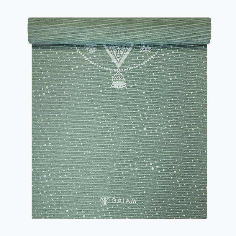 Gaiam tappetino yoga Verde Celeste 5 mm verde celeste 3