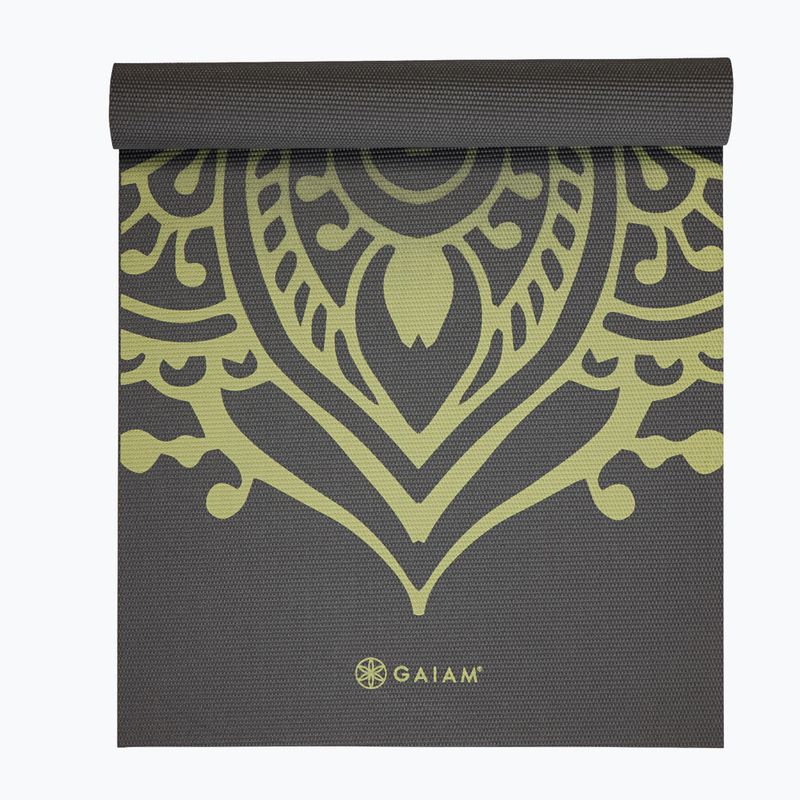 Tappetino da yoga Gaiam Sundial Layers cool maccha 2