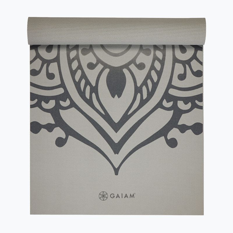 Tappetino da yoga Gaiam Sundial Layers sustained grey 2