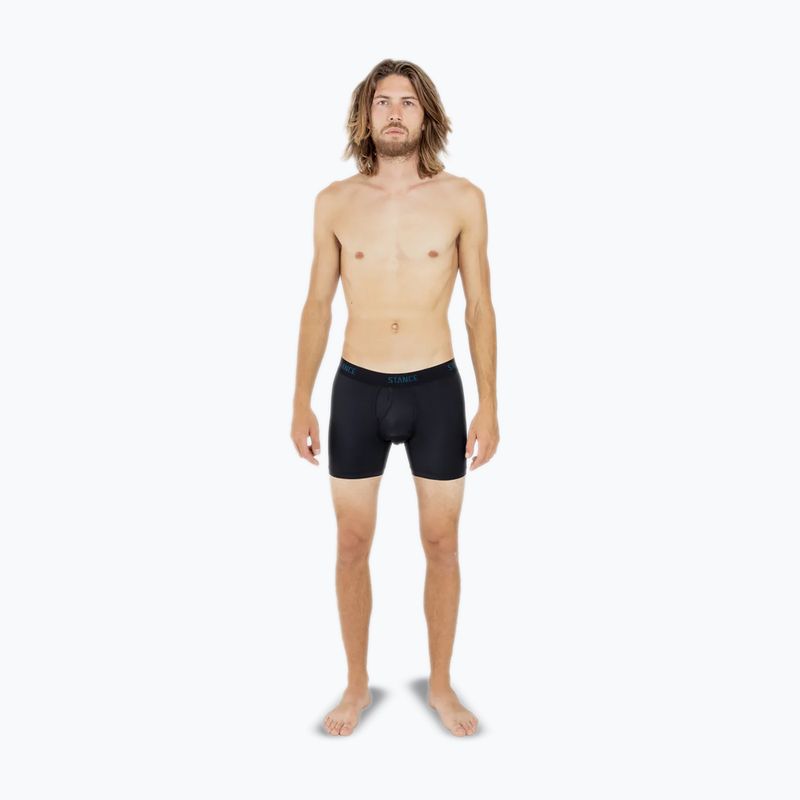 Boxer Stance Pure Staple St 6" da uomo, nero 4