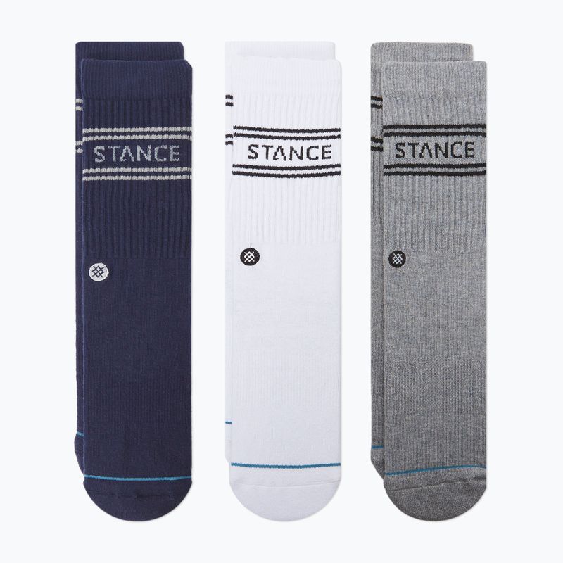 Calzini Stance Basic Crew 3 paia navy