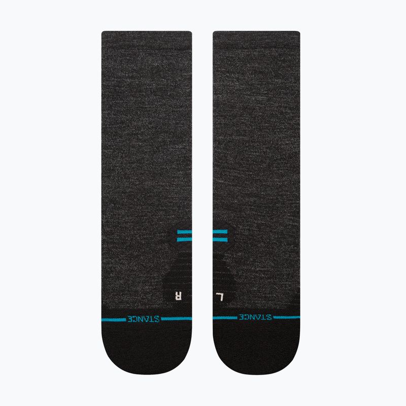 Calzini da corsa Stance Light Wool Crew nero 2