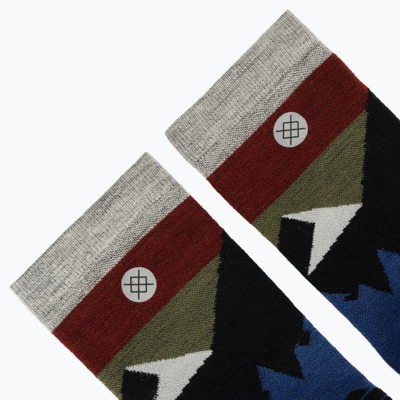 Calzini da corsa Stance Light Wool Crew blu cobalto 4