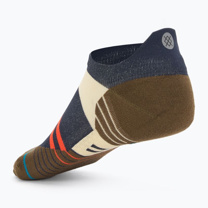 Stance Route Ultra Tab 3 Pack di calzini da corsa navy 4