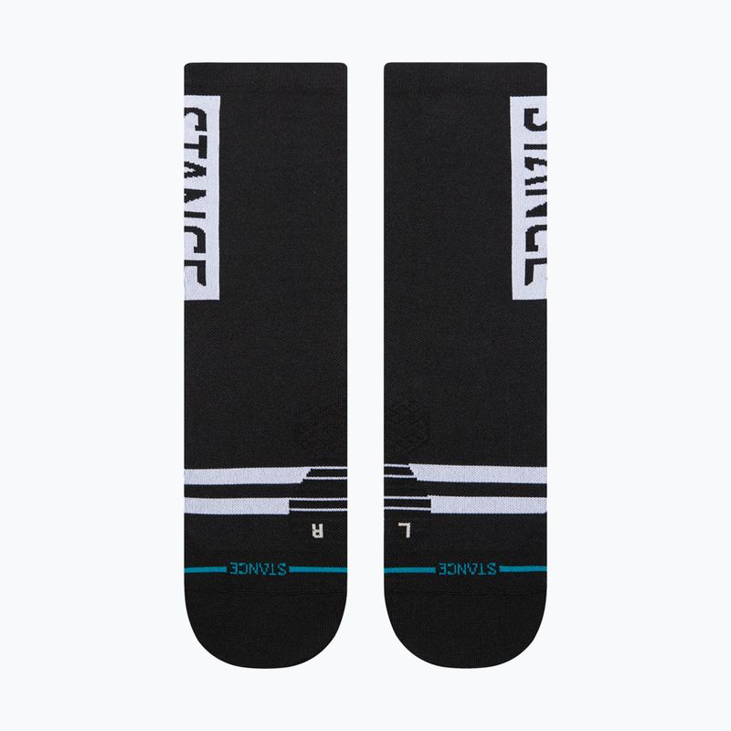 Calzini da corsa Stance Og Ul Crew nero 2