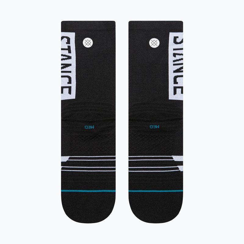 Calzini da corsa Stance Og Ul Crew nero 3