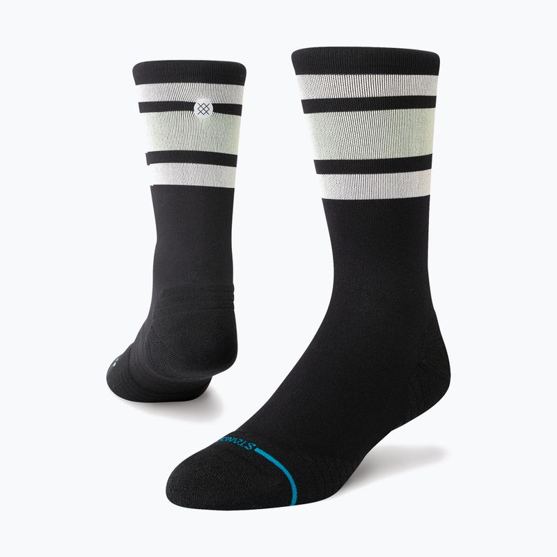 Calze da corsa Stance Boyd Light Crew nero