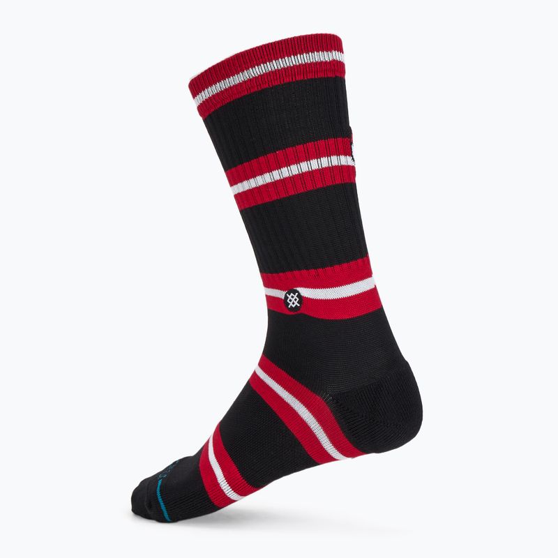 Calzini neri Stance Prep Chicagao Bulls 2