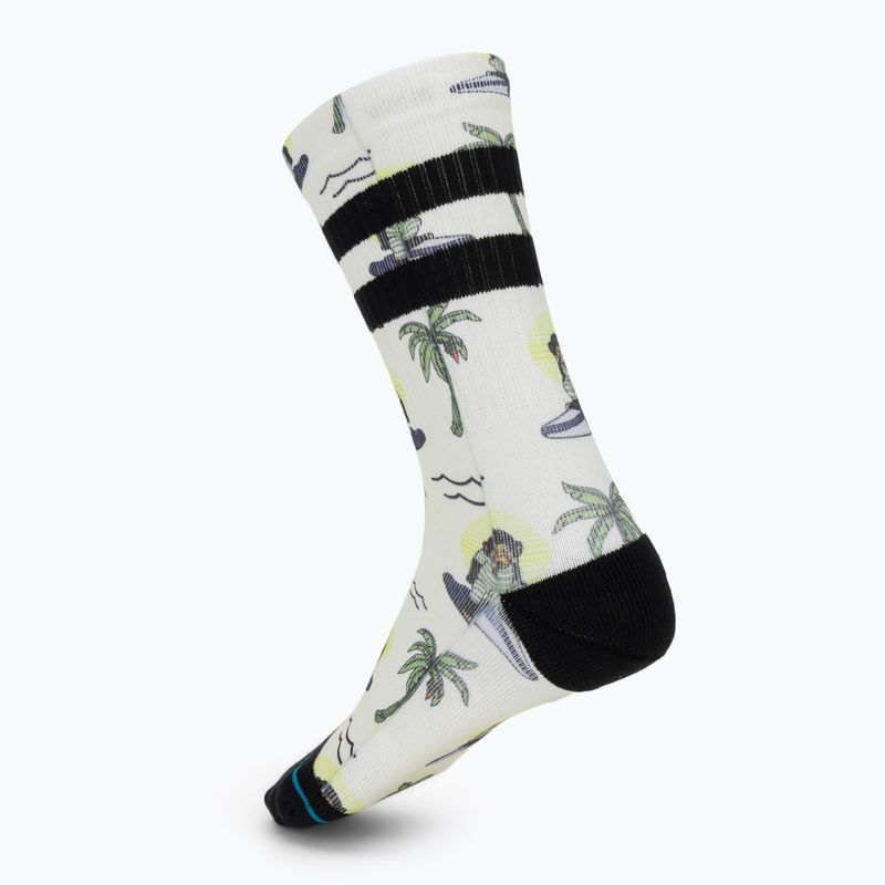 Calze Stance Surfin Monkey Crew white 2