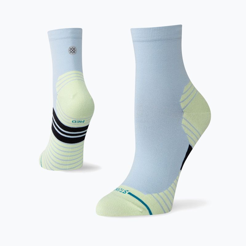 Stance Minimal Ul Quarter calzini da corsa blu ghiaccio