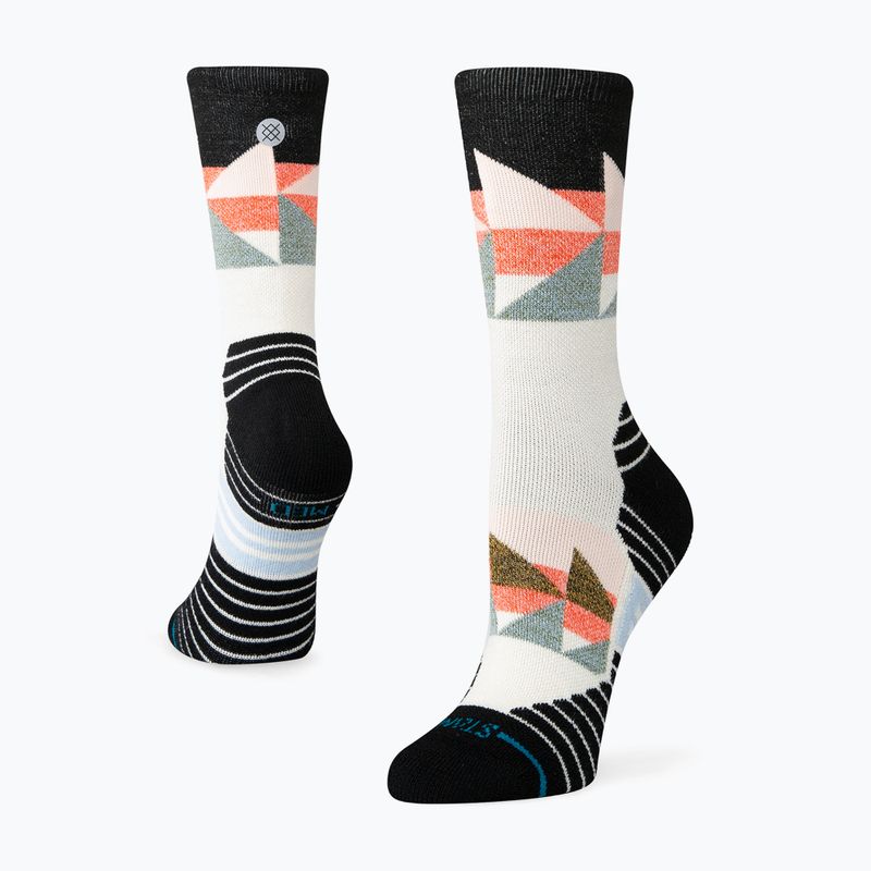Calzini da corsa Stance Tri Wool Mid Crew nero