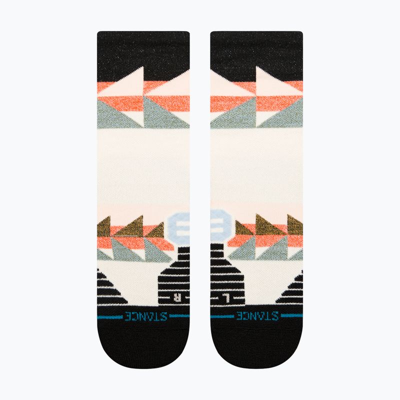 Calzini da corsa Stance Tri Wool Mid Crew nero 2