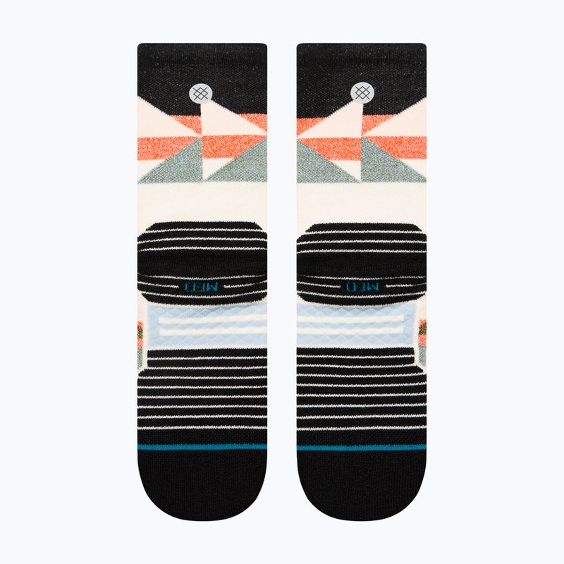 Calzini da corsa Stance Tri Wool Mid Crew nero 3