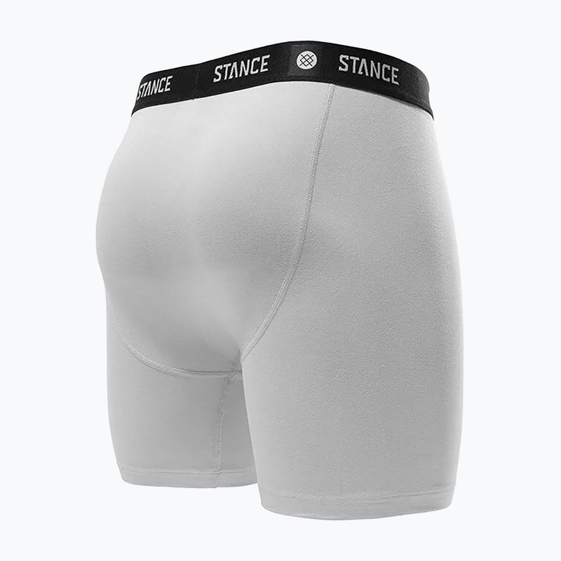 Boxer Stance Solid Brief da uomo, grigio 2