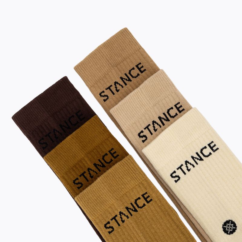 Calzini Stance Origin Crew 6 pairs A556C24ORI cream 10