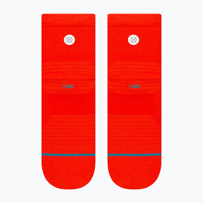 Calzini rossi Stance Red Ultra Quarter 3