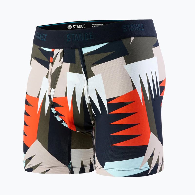 Boxer Stance Geo Comb Wholester nero da uomo