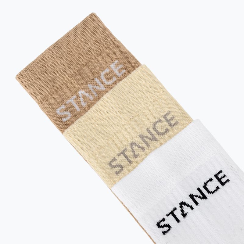 Calzini Stance Origin Crew 6 pairs cream 6