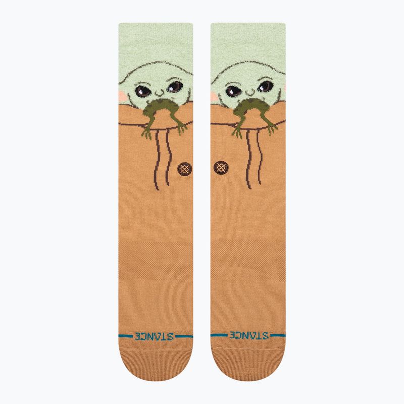 Calzini Stance Grogu Hungry Crew green 2