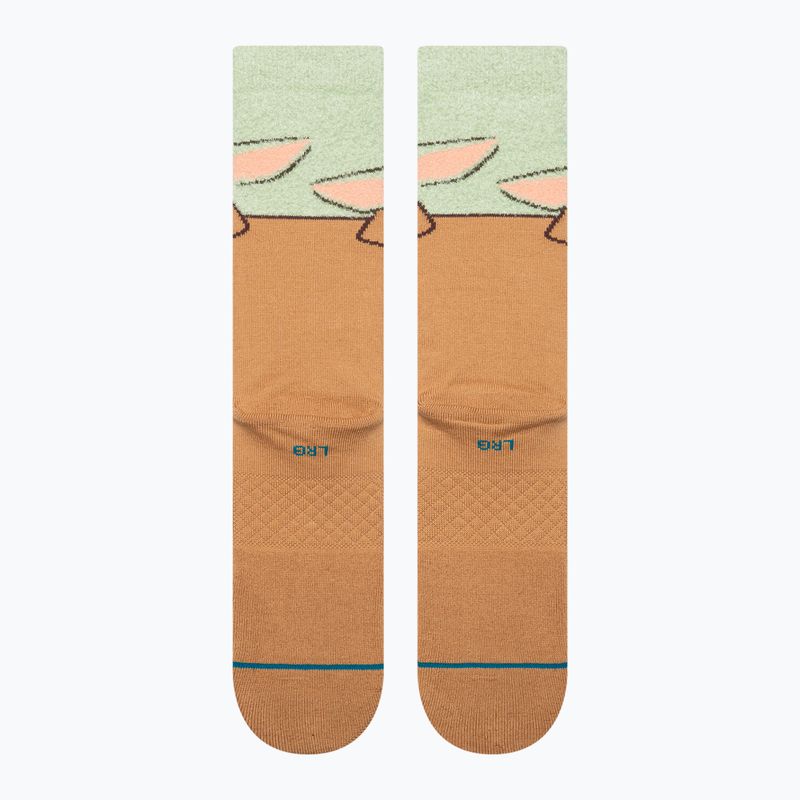 Calzini Stance Grogu Hungry Crew green 3