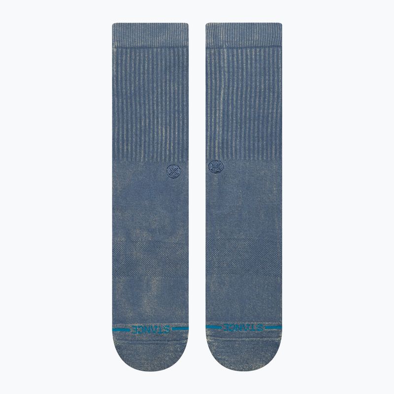 Calzini Stance Icon Dyed Crew sea/blue 2