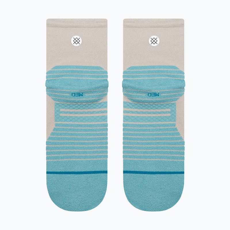 Calze Stance Two Tone Light Quarter light blue 4