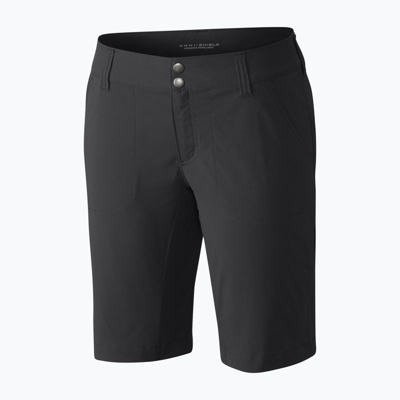 Pantaloncini da trekking da donna Columbia Satuday Trial Long nero 6