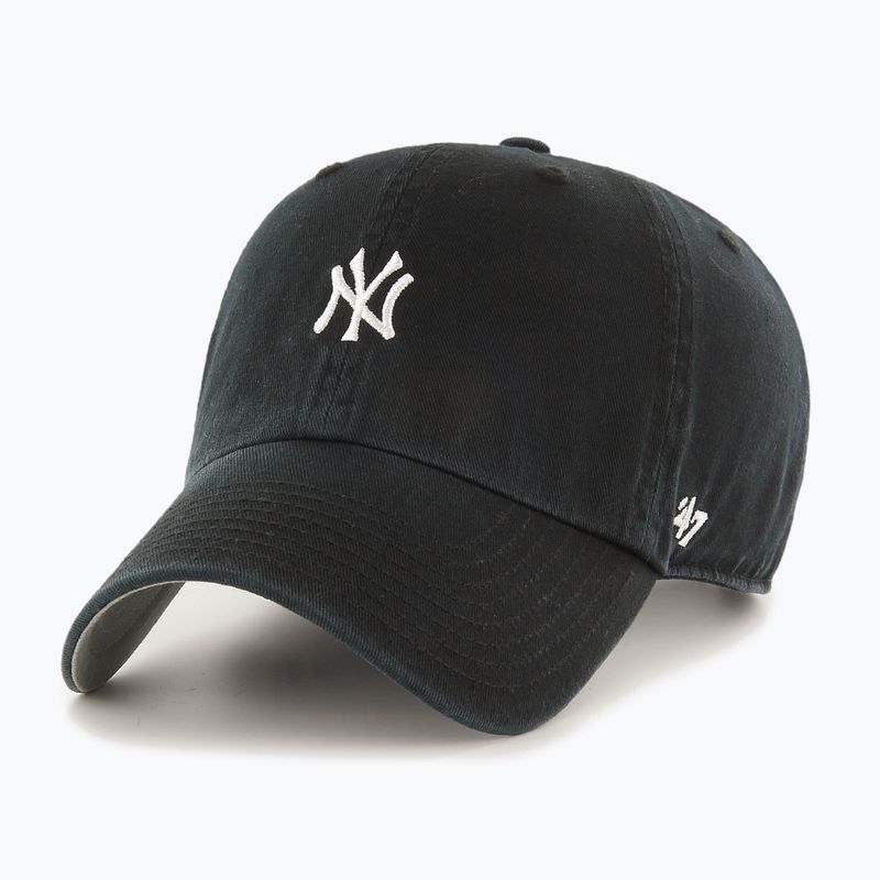 47 Marca MLB New York Yankees Base Runner cap CLEAN UP nero