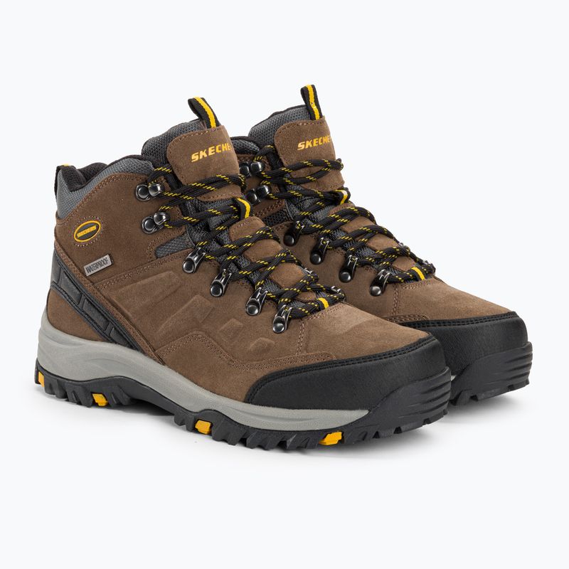 SKECHERS Relment Pelmo scarpe da uomo kaki 4