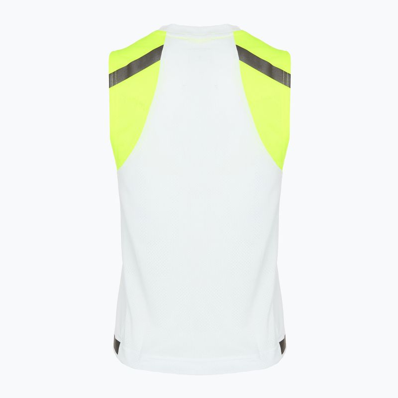 Maglia da corsa Brooks Carbonite Tank donna grigio ghiaccio/ jacquard nightlife 2