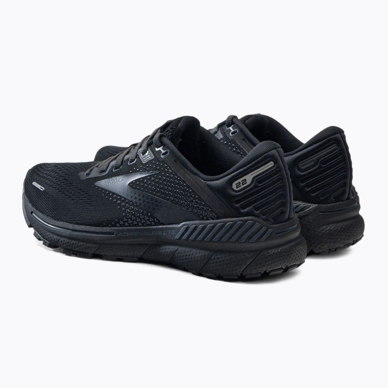 Scarpe da corsa da donna Brooks Adrenaline GTS 22 nero/nero/ebano 3