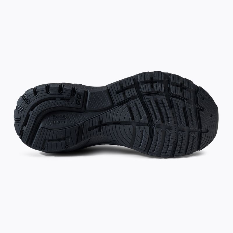 Scarpe da corsa da donna Brooks Adrenaline GTS 22 nero/nero/ebano 4