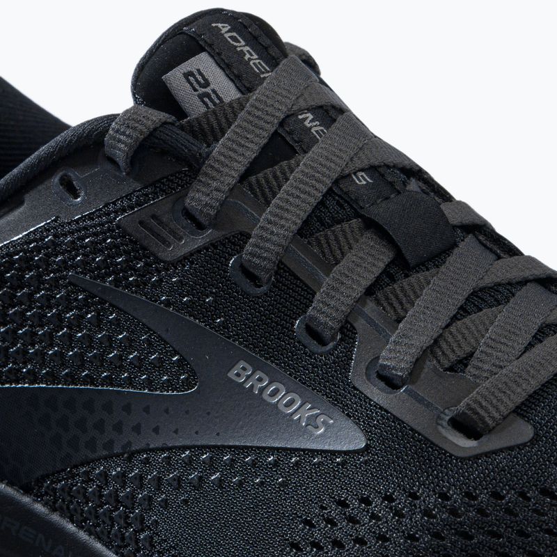 Scarpe da corsa da donna Brooks Adrenaline GTS 22 nero/nero/ebano 8
