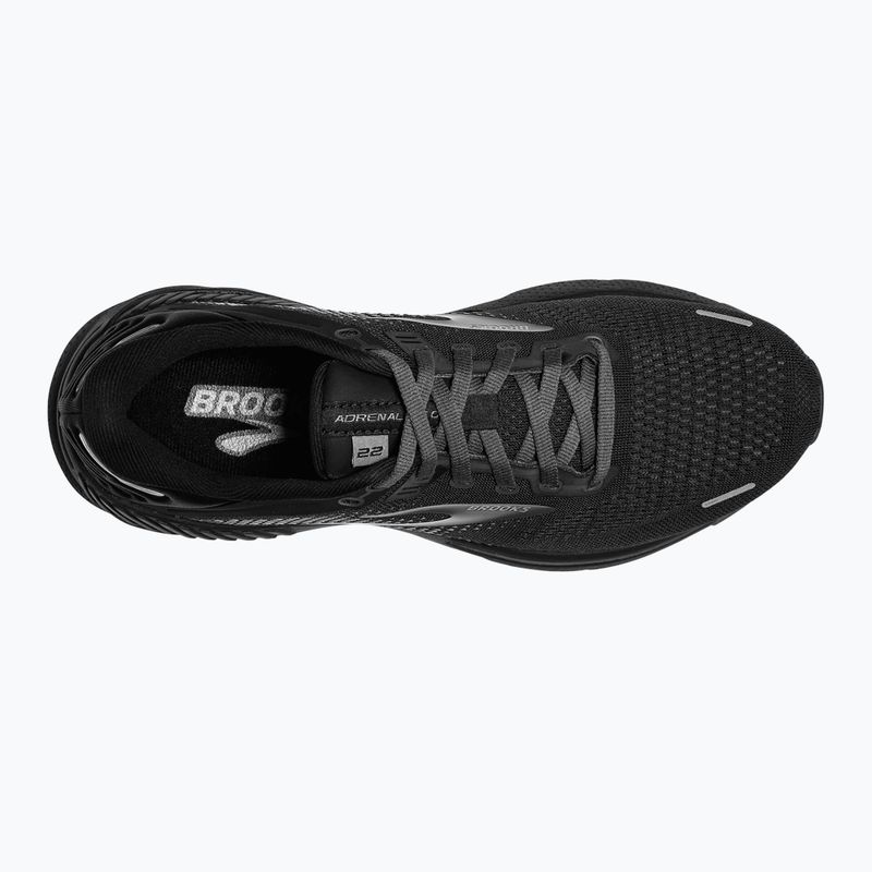 Scarpe da corsa da donna Brooks Adrenaline GTS 22 nero/nero/ebano 12