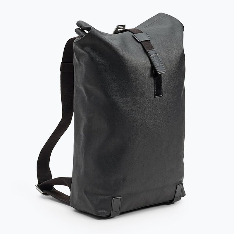 Brooks England Pickwick in tela di cotone 26 l total black city backpack 2