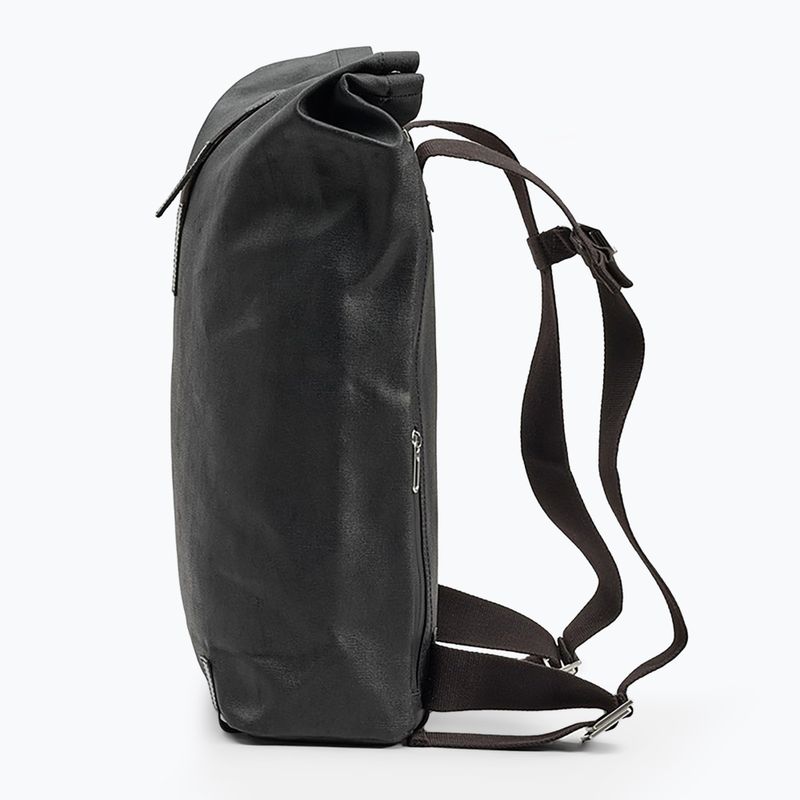 Brooks England Pickwick in tela di cotone 26 l total black city backpack 4