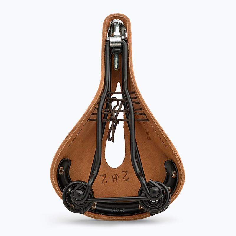 Sella per bicicletta Brooks England Flyer Carved honey 2