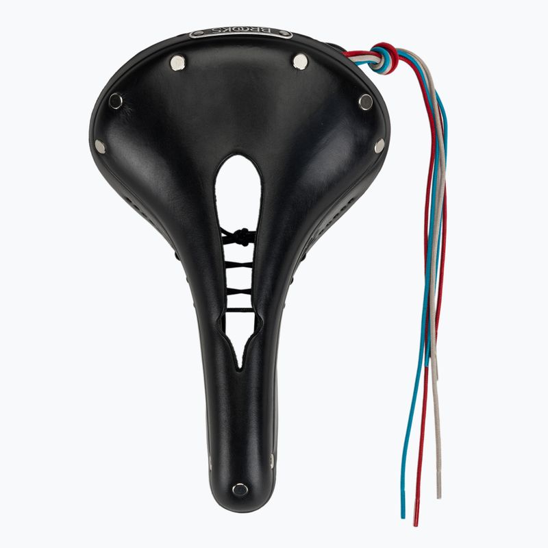 Brooks England Flyer Sella da bicicletta nera scolpita 3