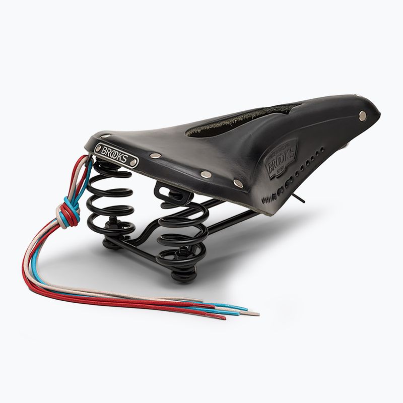 Brooks England Flyer Sella da bicicletta nera scolpita 3