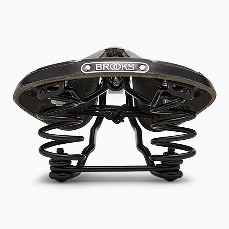 Brooks England Flyer Sella da bicicletta nera scolpita 5