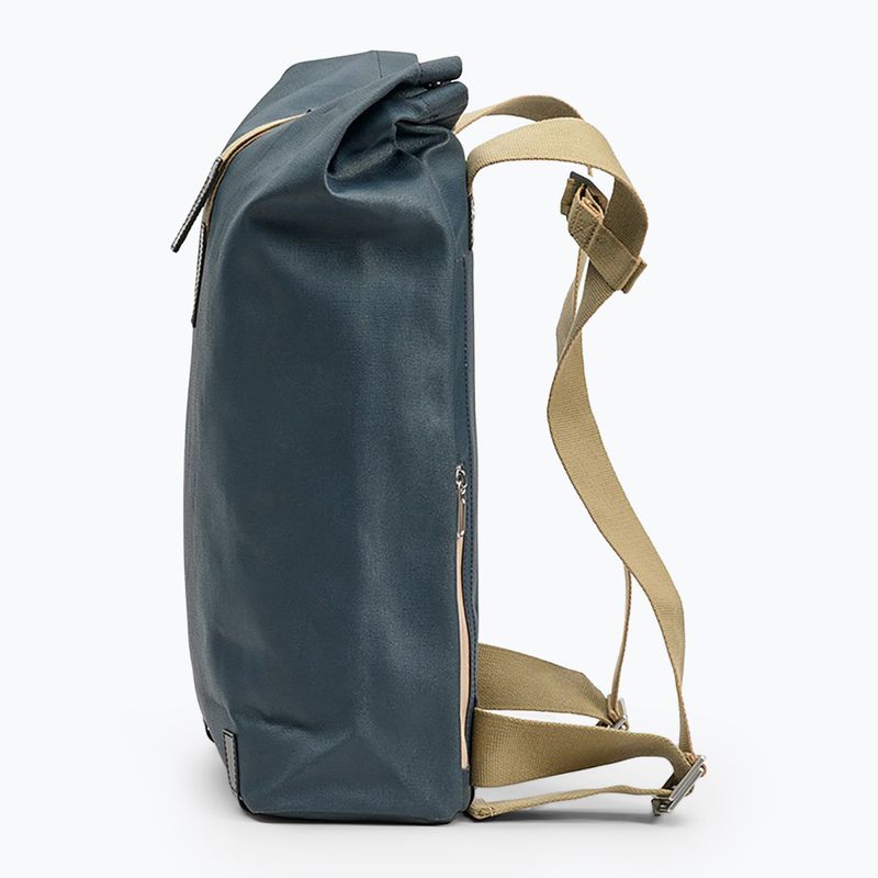 Brooks England Pickwick Cotton Canvas 26 l zaino urbano blu scuro/nero 4