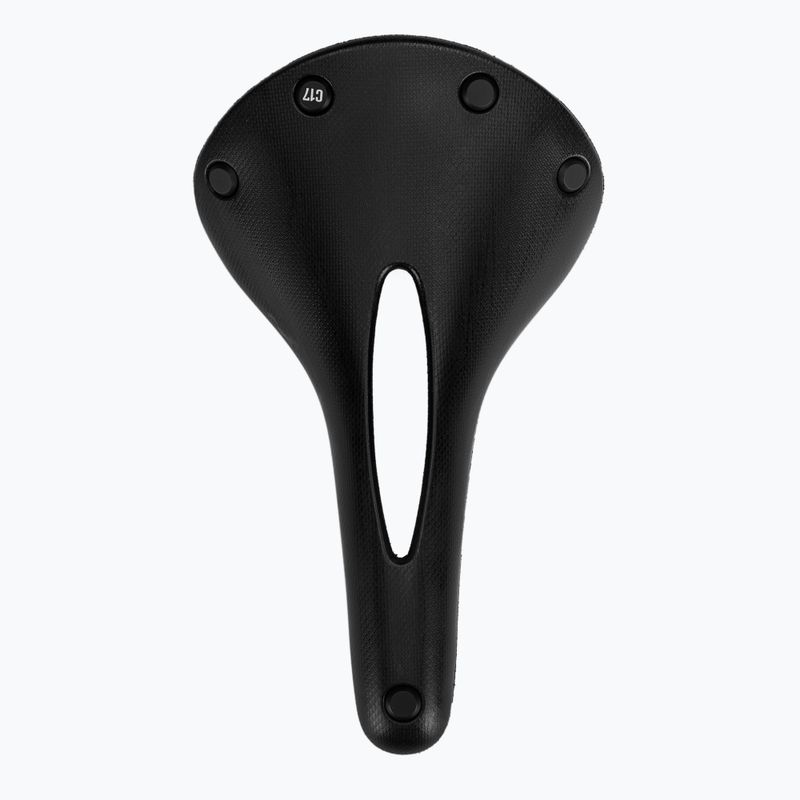 Brooks England C17 Sella da bicicletta nera scolpita 3