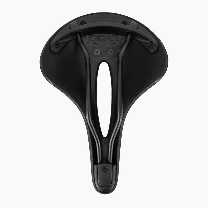 Brooks England C19 Sella da bicicletta nera intagliata 4