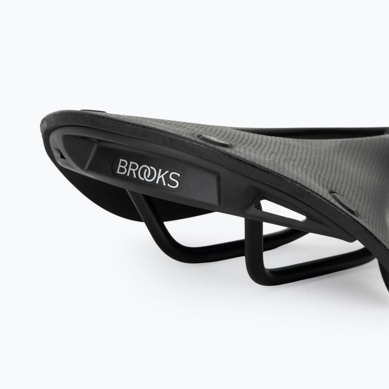 Brooks England C19 Sella da bicicletta nera intagliata 5