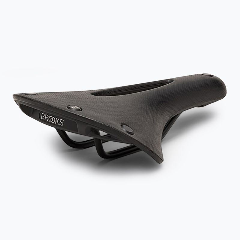 Brooks England C19 Sella da bicicletta nera intagliata 4