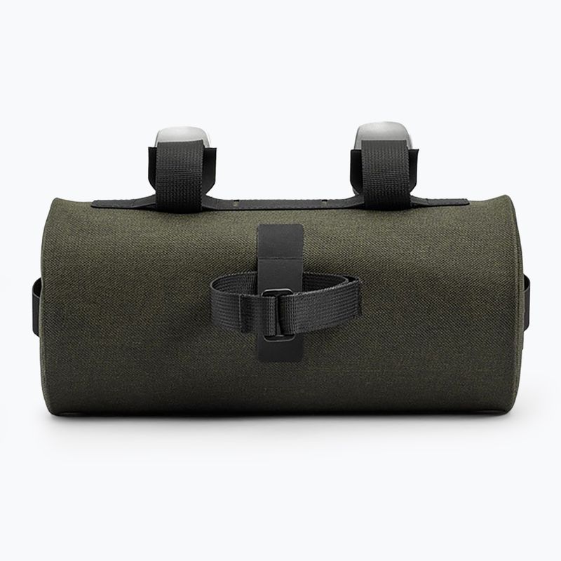 Brooks England Borsa da manubrio per bicicletta Scape Pouch 3 l verde fango 4