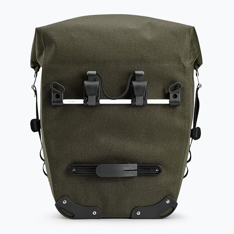 Brooks England Scape Pannier Large 18-22 l fango verde bici pannier 3