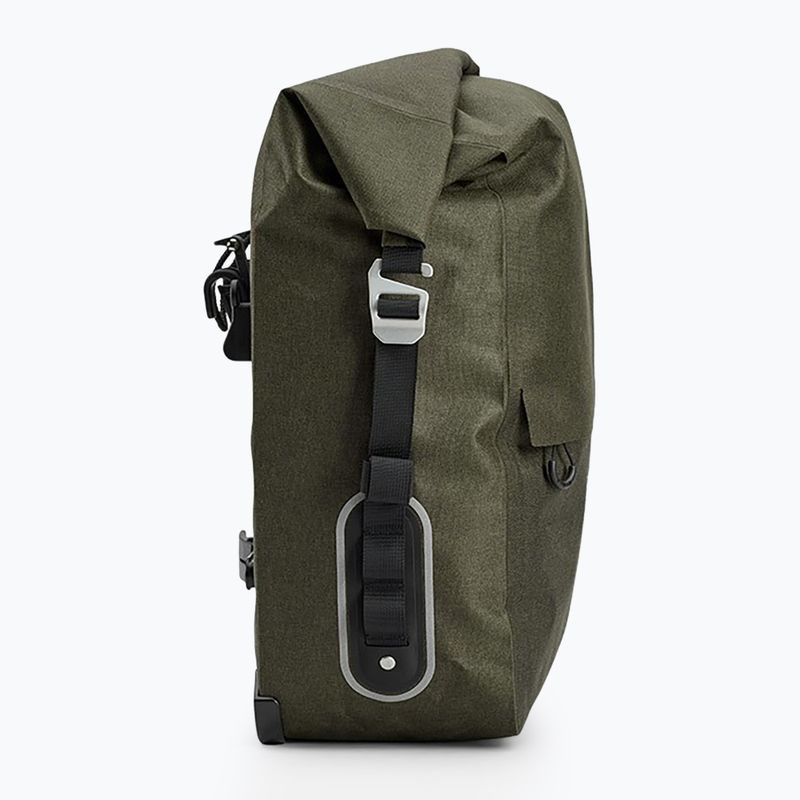 Brooks England Scape Pannier Large 18-22 l fango verde bici pannier 4